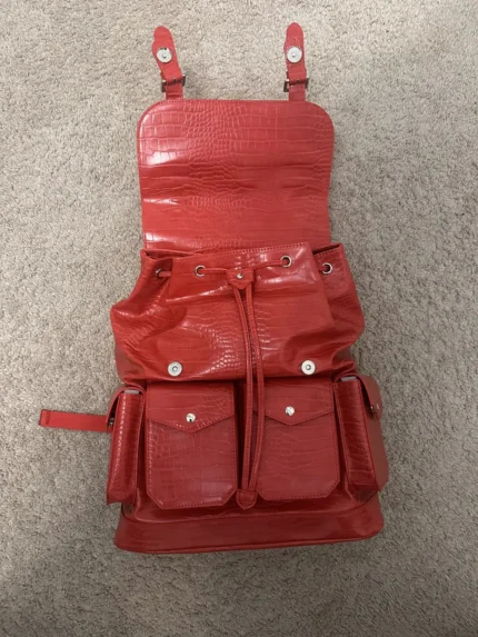 Allure county red “Voyager” bag