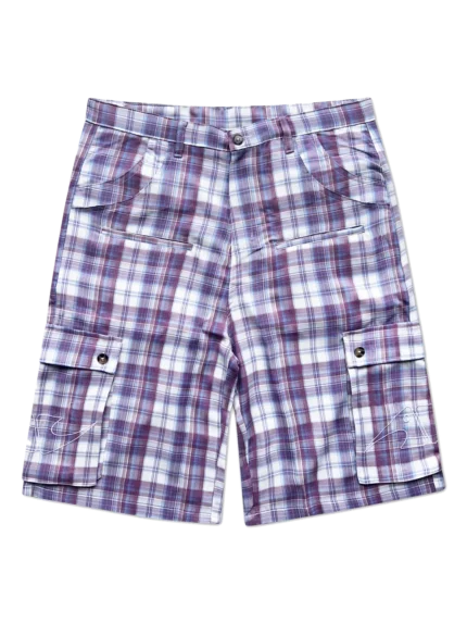 Purple "Picnic" Shorts