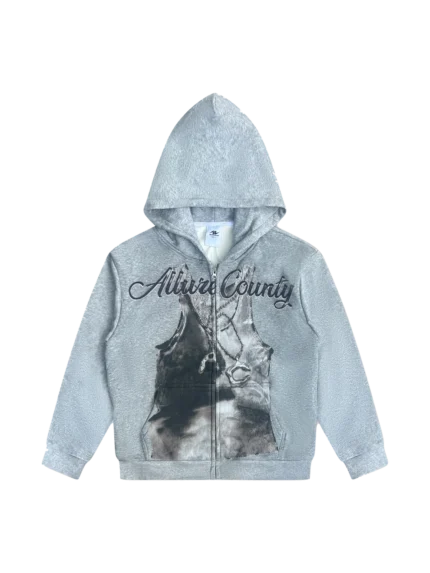 "Vest" Zip Up Hoodie